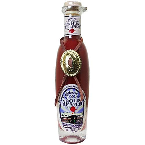 Pure Carolina Reaper Pepper Hot Sauce Mash Puree 375oz Try if you dare Perfect Gourmet Gift Great for Making Hot Sauce