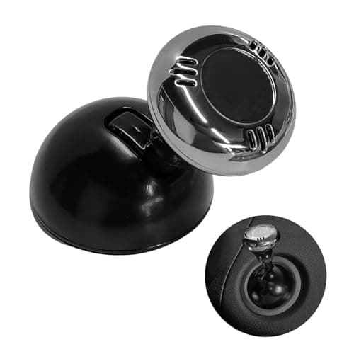 ZNDAW Joystick Car Push Start Button Cover Metal Car Starter Engine Start Stop Button Joystick Cool Automotive OneTouch Start Button Rocker Vehicle Ignition Button Protector Black