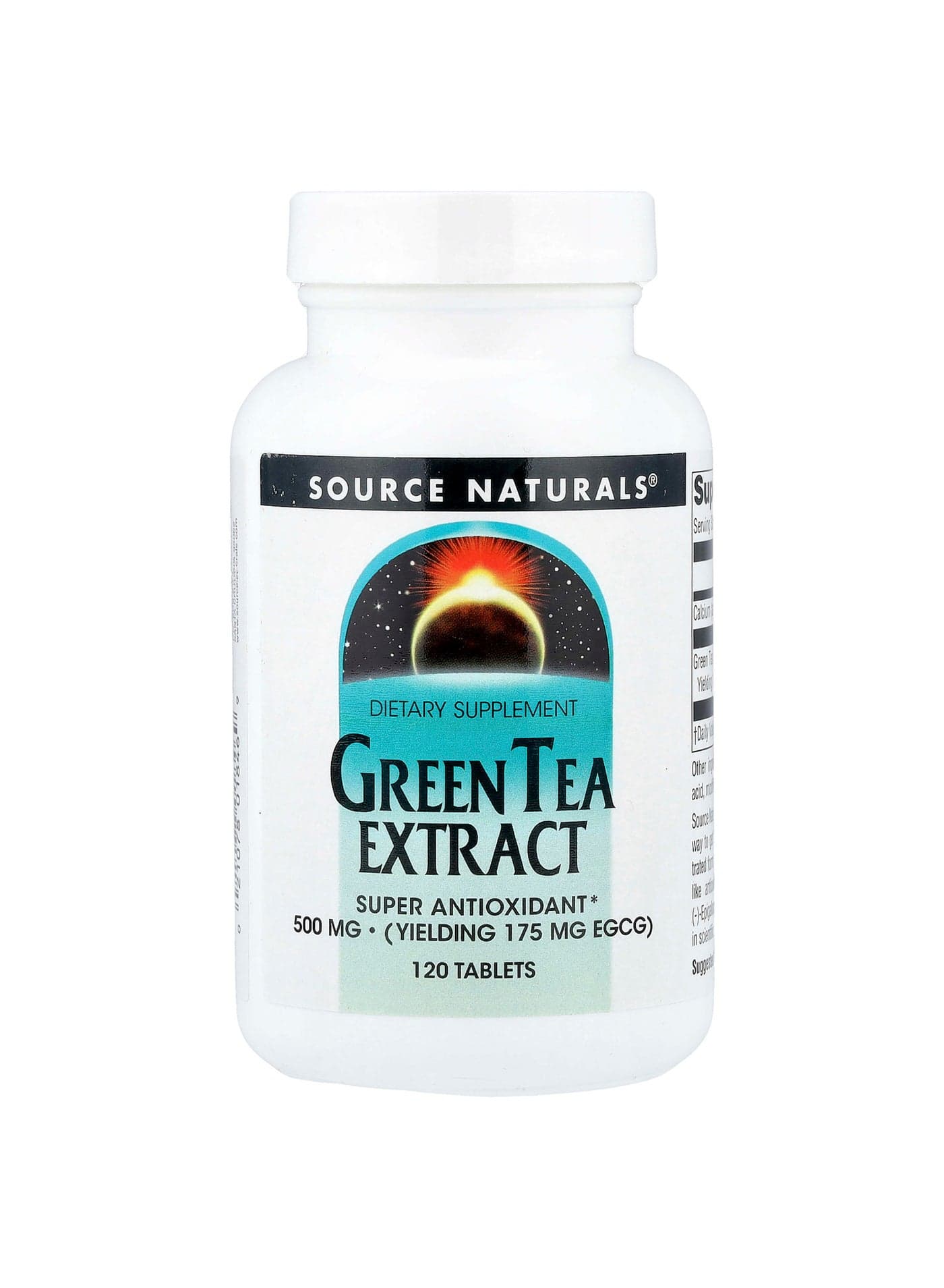 Green Tea Extract, 500 mg, 120 Tablets