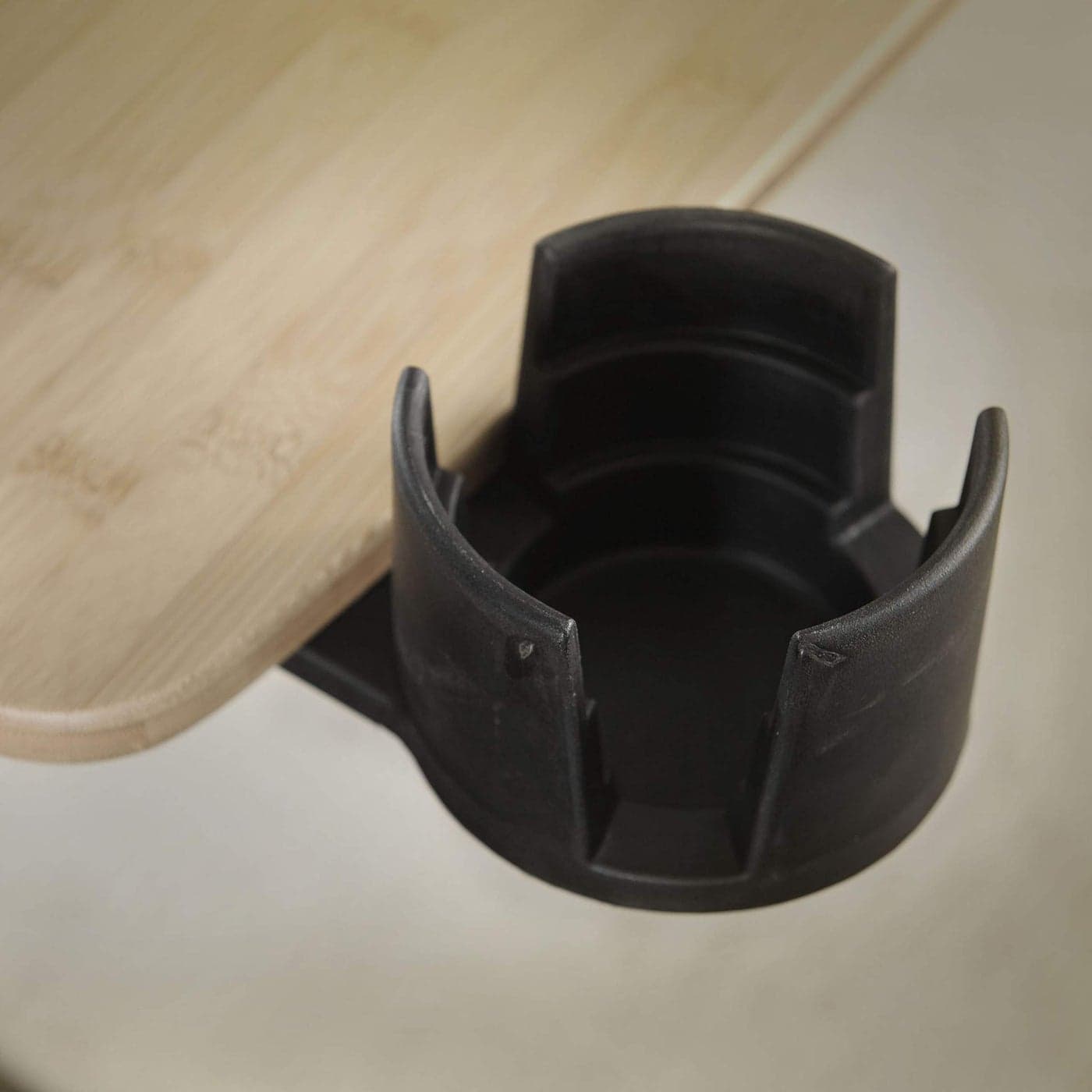 Stander Cup Holder Accessory for Tables and Desks Cupholder Attachment for Adults Seniors and Elderly Compatible with Standers OmniTray and the Signature Life Independence Tray Table Black