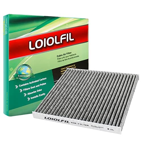 LOIOLFIL Cabin Air Filter Replacement for Toyota Tacoma 20052023 Dodge Dart 20132016 Pontiac Vibe 20032008 CF10374 FD374 CP374 BE374 with Activated Carbon 1 Pack