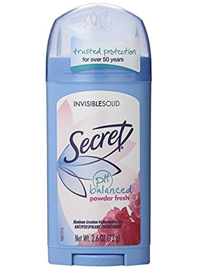 Invisible Solid Powder Fresh Scent Antiperspirant & Deodorant 2.6 Oz (Pack of 8)