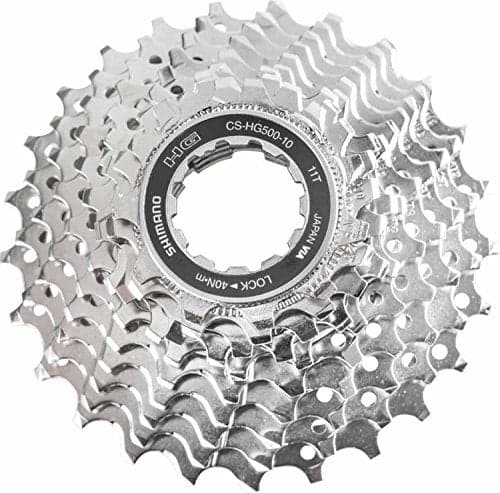 SHIMANO Unisex's HG500 Cassette, Silver, 11-25