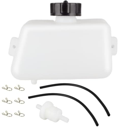 Amavoler Mini Bike Gas Fuel Petrol Tank Gas Tank Aftermarket Parts Fit for 2 Stroke 43cc 45cc 47cc 49cc Quad ATV Mini Moto Kids Dirt Pit Bike Pocket Scooter