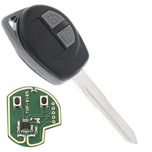 ePathChina 2 Buttons Keyless Uncut Flip Remote Key Fob with ID46 Chip for Suzuki Swift SX4 Alto JIMNY Vitara IGNIS Splash 2007-2013 433MHz