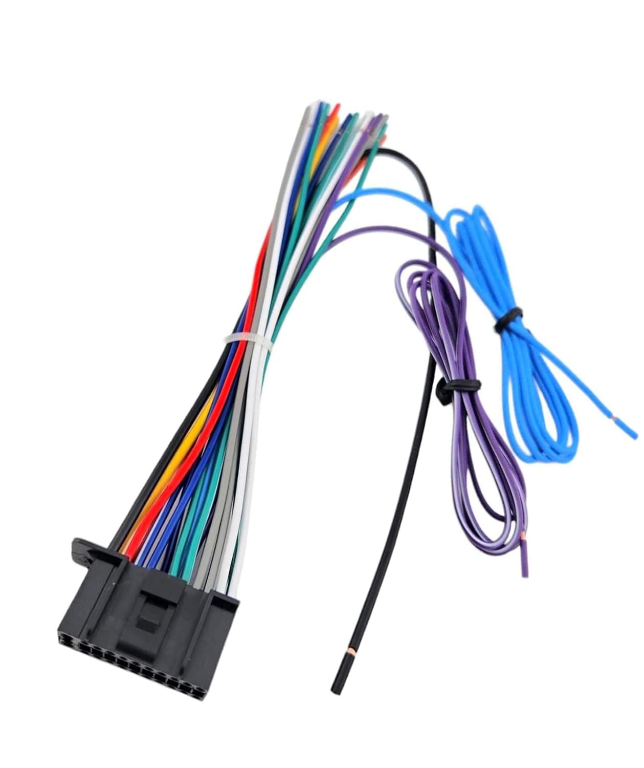 Goodsby Harness Wire Replacement For JVC Car Radio KW-M730BT KW-M740BT KW-M845BW KW-M855BW KW-M856BW KW-M950BW KW-V820BT KW-V830BT KW-V840BT KW-V850BT KW-V940BW KW-V950BT KW-V950BW KW-V960BW KW-Z1000W