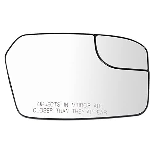 TRQ Right Mirror Glass Compatible with 2011-2012 Ford Fusion