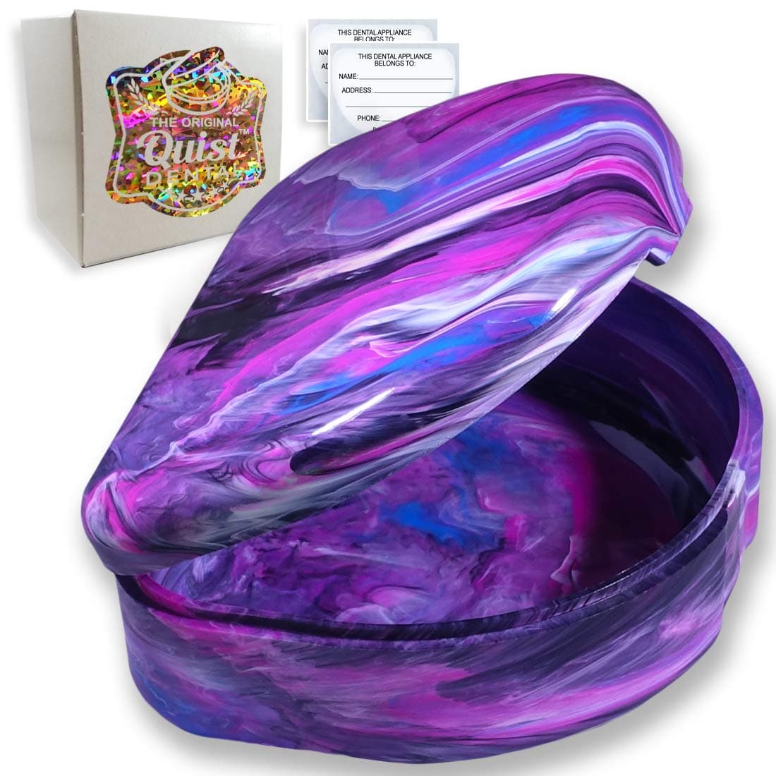 QUIST (TM) FarOut - Orthodontic Retainer Case (Confetti)