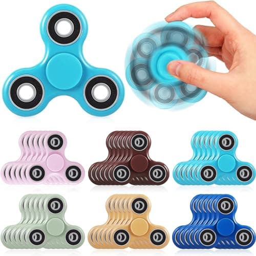Silipull Fidget Spinner Toy Bulk Sensory Fidget Toy for Kids Adults Favors Classroom Prizes Gift Bag Fillers Stress ReliefMorandi36 Pcs