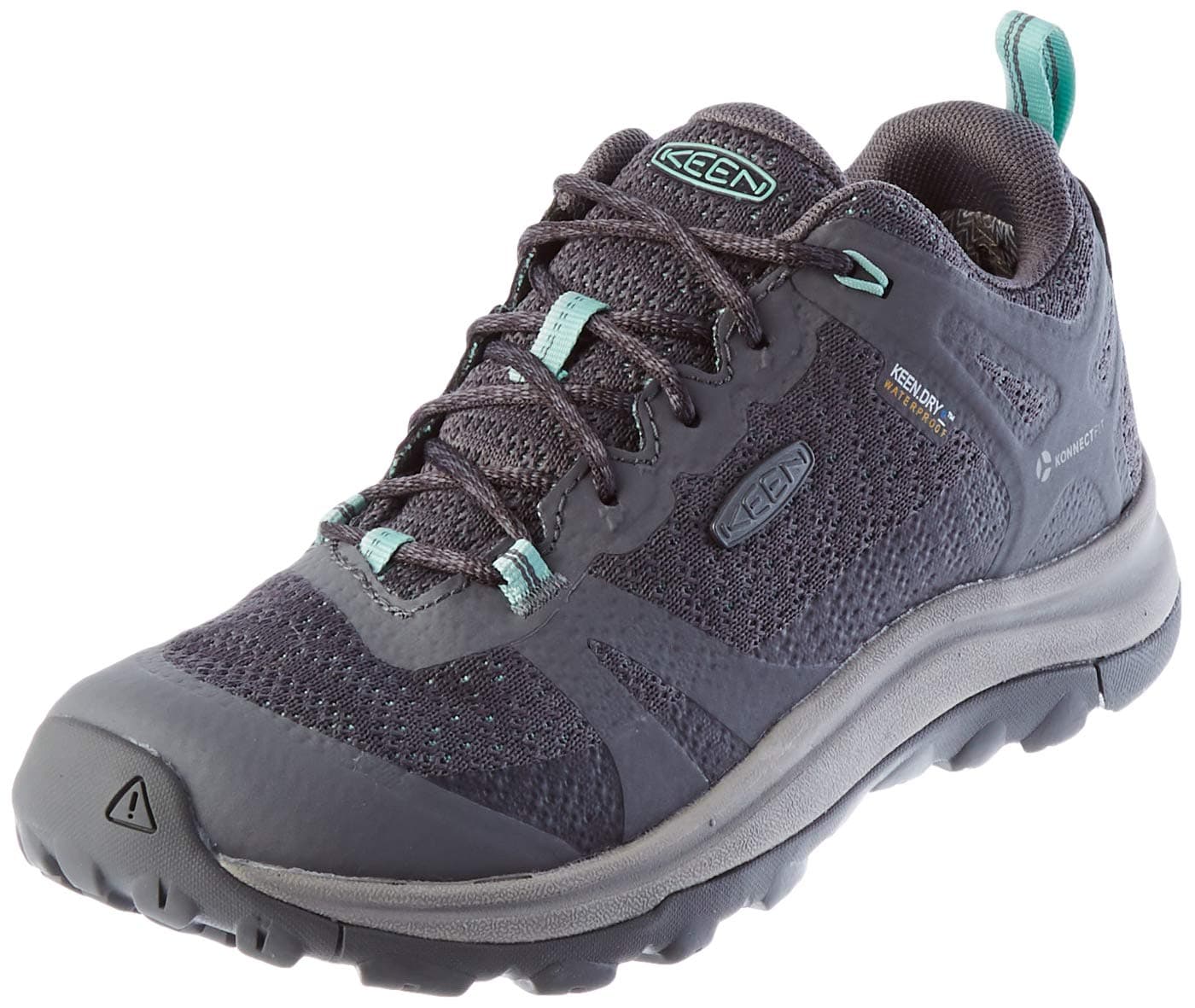 KEEN Womens Terradora 2 Waterproof Low Height Hiking Shoes Steel GreyOcean Wave 11