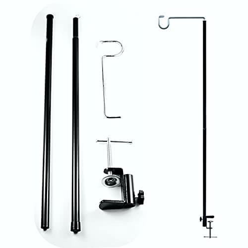 BATDIYOW Rotary Motor Stand Tool Flex Shaft Holder Motor Hanger with Table Clamp