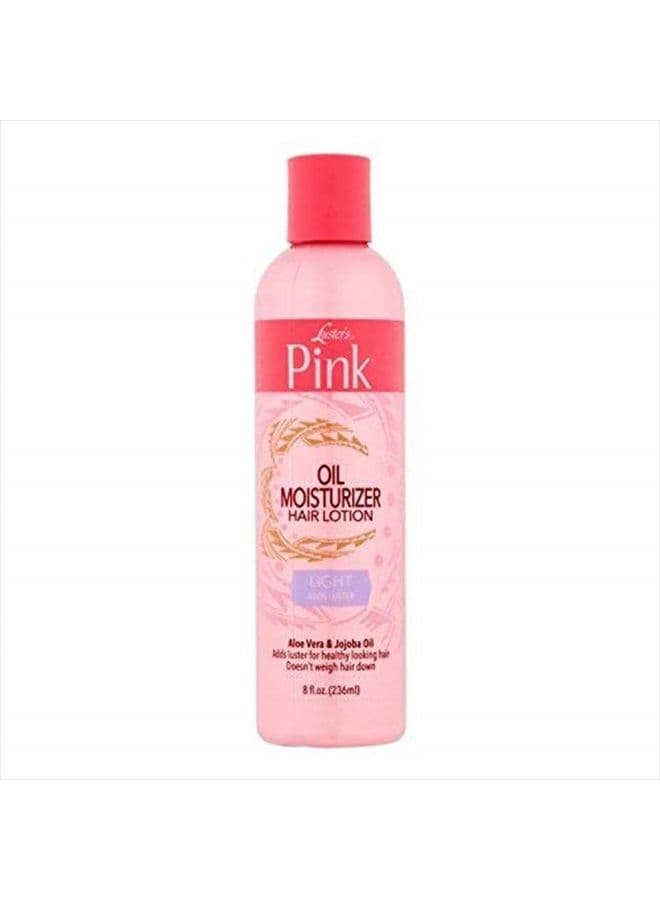 Luster's Pink Light Oil Moisturizer Hair Lotion 8 oz