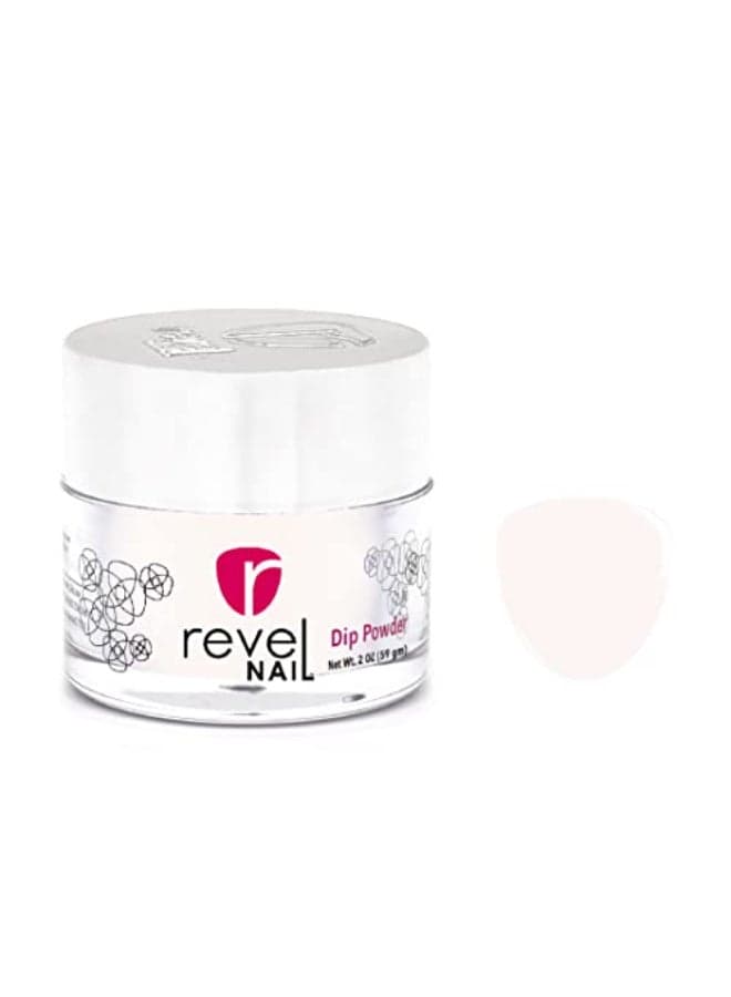 Revel Nail Dip Powder Clear Build Powder Strengthener LongLasting Dip Nails French Nails DIY Professional Dipping Powder Vivien Clear 2 Oz