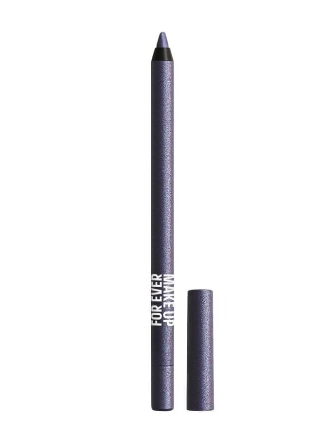 MAKE UP FOR EVER Aqua Resist Color Pencil Waterproof Eyeliner 09 Cosmic Lavender – Long-Lasting Waterproof Eye Pencil, 0.04 oz / 1.2 g
