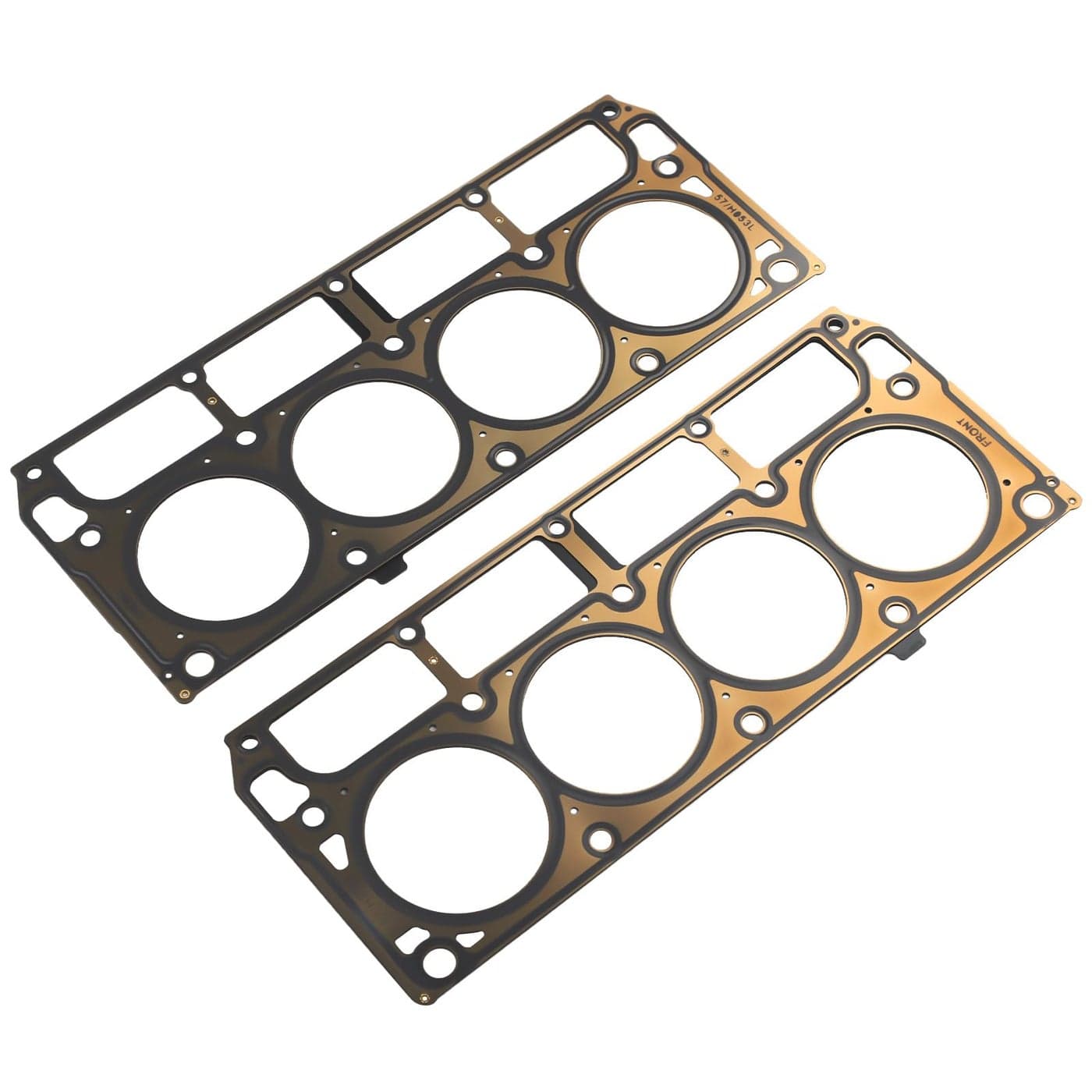 2 Pcs Cylinder Multi Layer Head Gasket for LS1 LS6 V8 48L 53L 57 Liter Engine Compatible with ChevyGMCBuickCadillacPontiacHummerSaab Vehicle 19982019 Replace12589226 12498544 98544