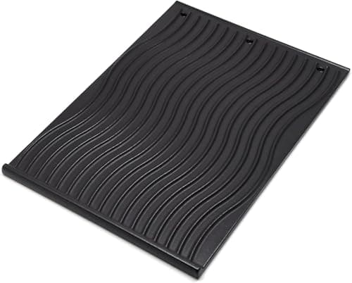Criditpid 56040 56041 Reversible Griddle Replacement for Napoleon Prestige 500 Prestige PRO 500, Built-In 500, LEX 485 605 730 Series, P500RSIBPSS-3, 2-Sided Cast Iron Griddle Plate for Napoleon Grill