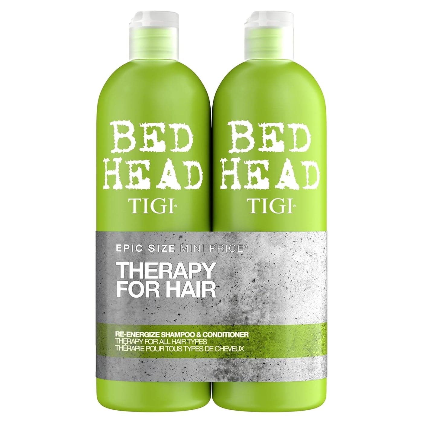TIGI Bed Head Urban Antidotes ReEnergize Shampoo 2536 oz Pack of 2