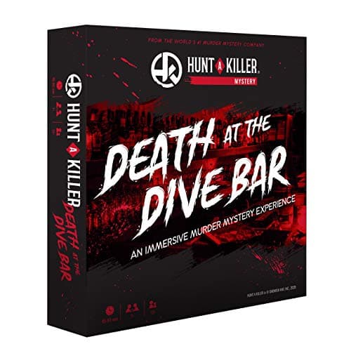 Hunt A Killer Death At The Dive Bar Solve a Murder at Old Scratch Tavern Immersive Murder Mystery Game Play Detective in Unsolved Mysteries Great Gift For True Crime Fans Designed for Ages 14