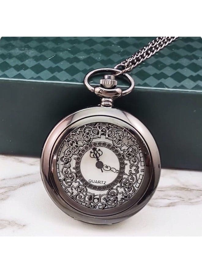 New Retro Flip Pendant Commemorative Watch