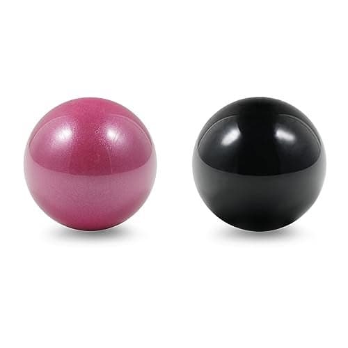 Perixx PERIPRO303 X2D Replacement Trackball Set of 2 PERIMICE517717520720 Compatible with Logitech M575M570 and Elecom Trackball Mouse Polished Finish Black and Pink 2 Color Set