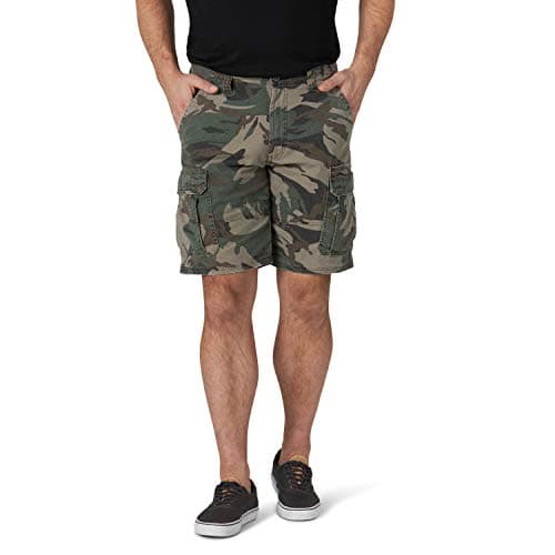 Classic Cargo Stretch Short, Green Camo, 40