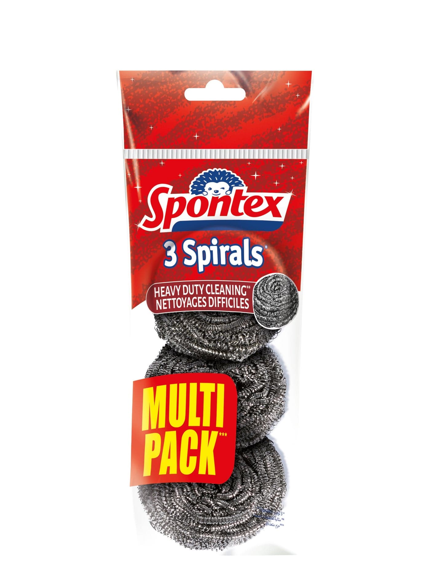 Spontex Spiral Scourers 3pcs