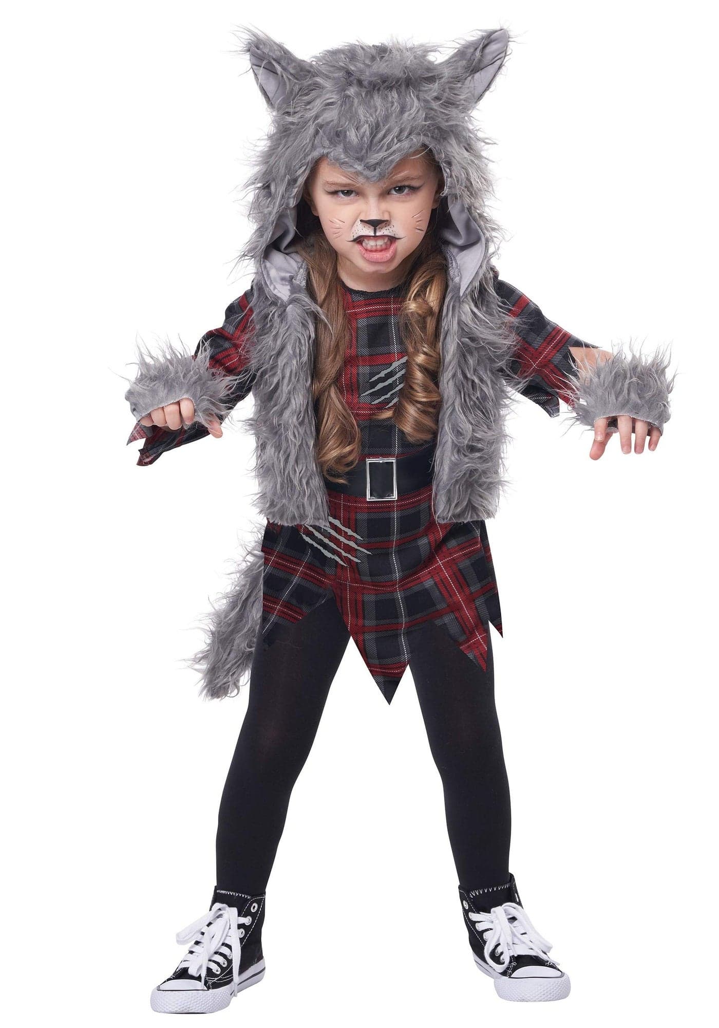 California Costumes Girls WeeWolf Costume Large