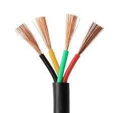 Litost® Pvc Multicore Flexible Copper Wire & Cable Size 2.5 MM x 4 Core With (ISI MARK) For Home, Domestic & Industrial Electrical Use Length - (10 Meter)