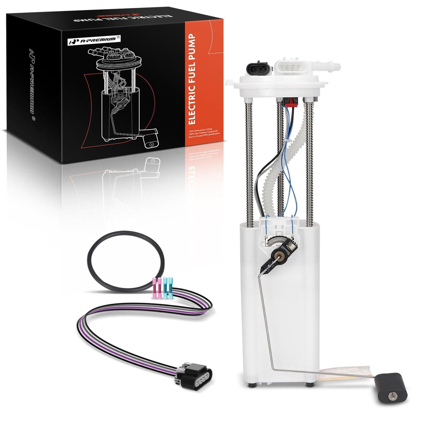 APremium Electric Fuel Pump Module Assembly with Pressure Sensor Compatible with Chevrolet GMC C1500C2500K1500K2500 Suburban 1998 1999 57L 74L