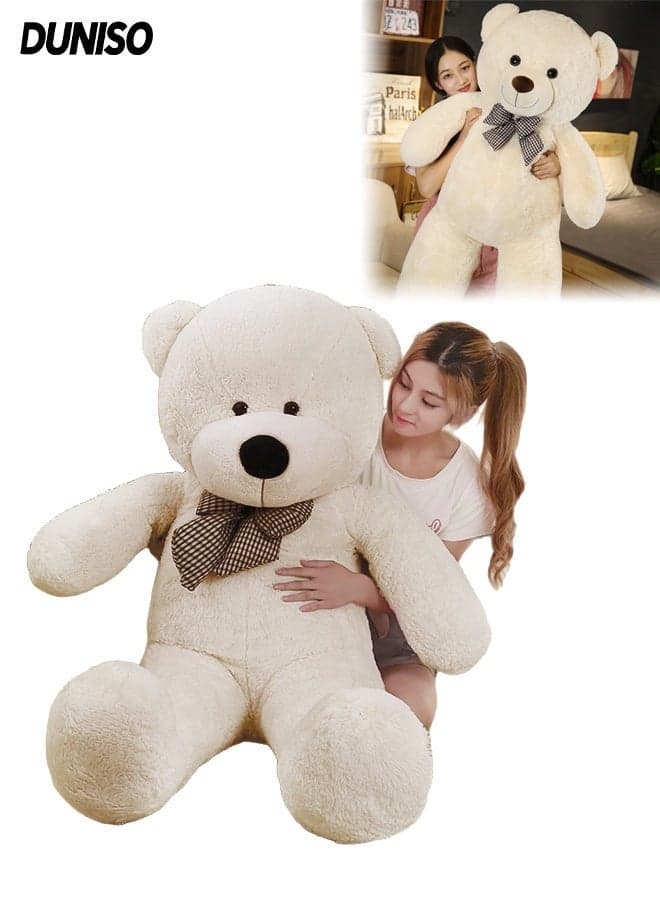 Giant Teddy Bear Plush Toy,Large Teddy Bear Stuffed Animals,Soft and Comfortable,for Boys and Girls/Children/Adults of All Ages,100cm