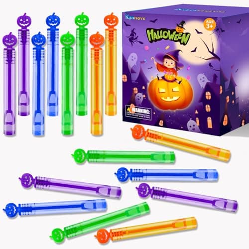 Halloween Mini Bubble Wands Toys Gifts for Toddlers 20100 PackNon Candy Treats Goodie Bag Stuffer Fillers Party Favors for KidsSmall Halloween Trinkets Decor Trick or Treat Classroom Prize for Boys