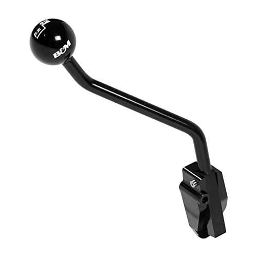 B&M Racing 07-18 Wrangler, Extended Transfer Case Handle, Black