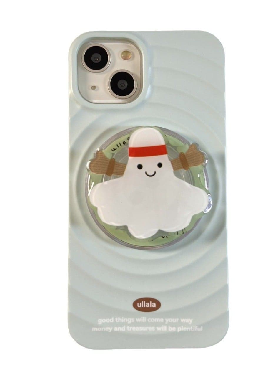 Jellycat badminton tennis magnetic suction suitable for iPhone15ProMax Apple mobile phone case