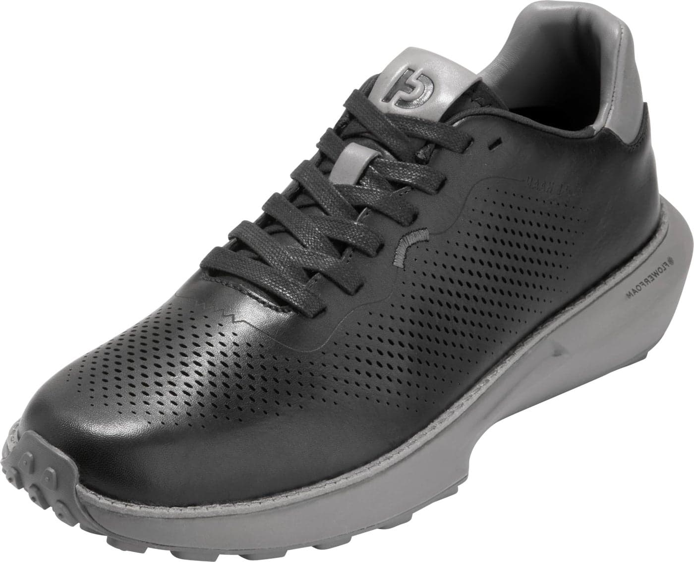 Cole Haan Mens Grandpro Ashland Laser Perf Sneaker, Black/December Sky, 7-M US