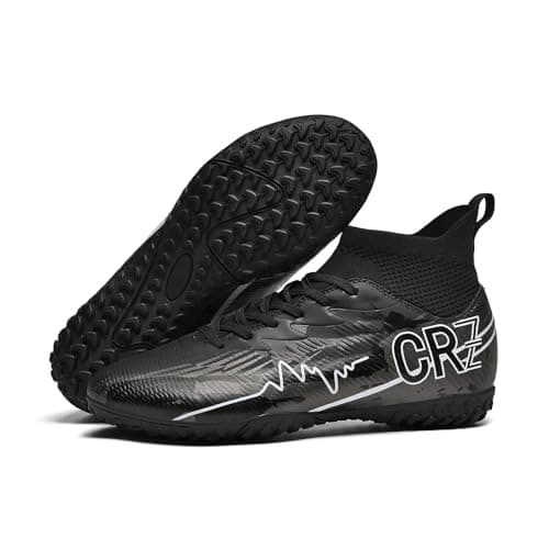 Soccer Cleats for Mens Womens Indoor Turf Soccer Shoes Youth AG TF Training Football Boots Unisex (033 HEI TF_45)