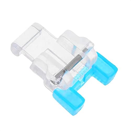 TISEKER Snap On Button Sew On Presser Foot for All Low Shank SnapOn Singer Brother BabylockNew Home Janome Kenmore EuroPro White Juki Simplicity Elna Sewing Machines