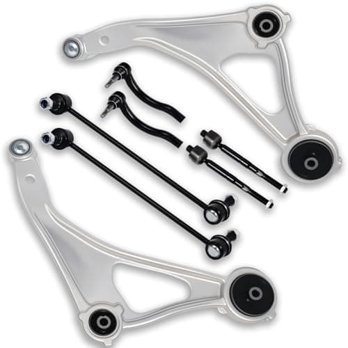 Koxot 8Pc Lower Control Arm Sway Stabilizer Bar End Link Tie Rod for Nissan 2015 2016 2017 2018 Altima, 16-2019 2020 2021 2022 2023 Maxima, K622838 K622839 K750094 K750095 ES801196 ES801197 EV801066