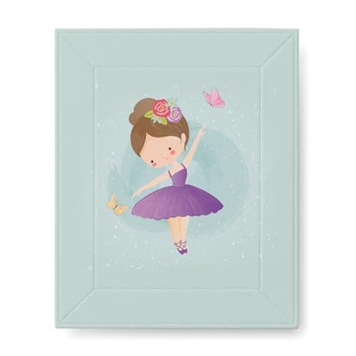 Tidy Sleep Baby Changing Mat – Waterproof, Foldable, Padded Diaper Changing Sheets for Newborns & Infants – Ballerina (65 cm x 45 cm)