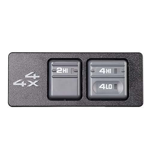SOAESCN 4WD Switch for 19961999 Chevy Tahoe Suburban K1500 K2500 GMC Suburban Yukon K1500 K2500 Pickup Transfer Case Selector 4x4 4 Wheel Drive Selector 1596970719168766TCA43901154