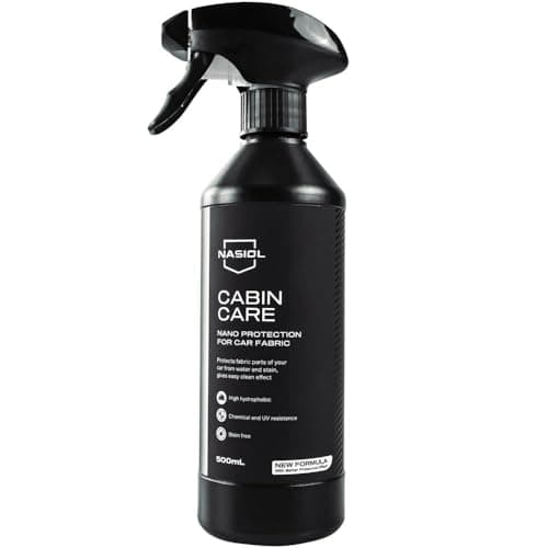 Nasiol Cabincare Nano Protection for Car Fabric Upholstery Care Water Repellent Fabric Protector for Car Interiors Stain Repellent Interior Care Products 17floz