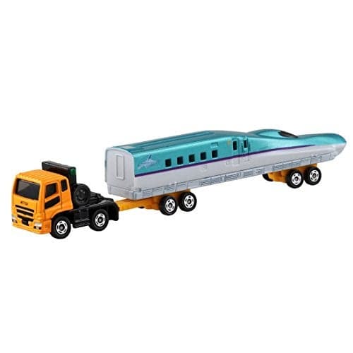 Tomica Long Type Tomica No122 Mitsubishi Fuso Super Great H5 Series Shinkansen Hayabusa Transport Vehicles