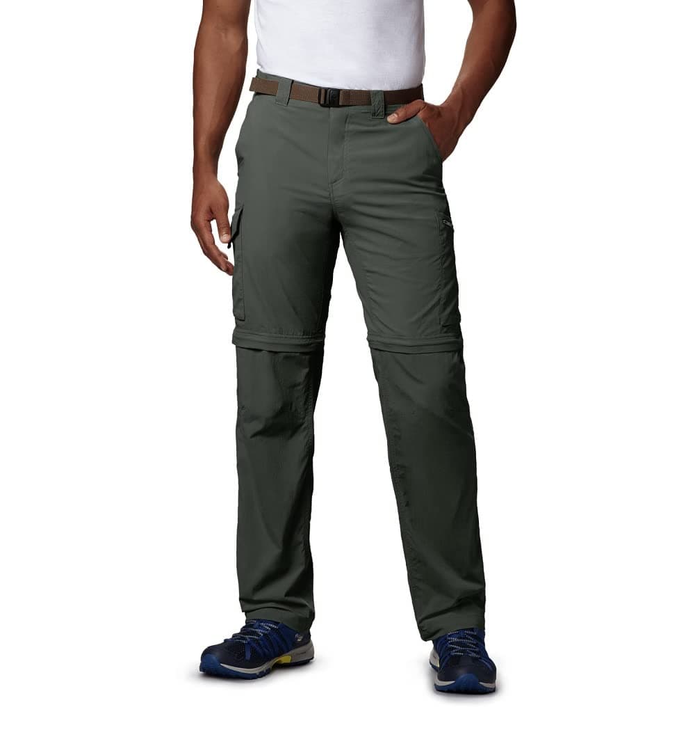 Columbia Mens Ridge Silver Ridge Convertible Pant Gravel 36W x 30L US