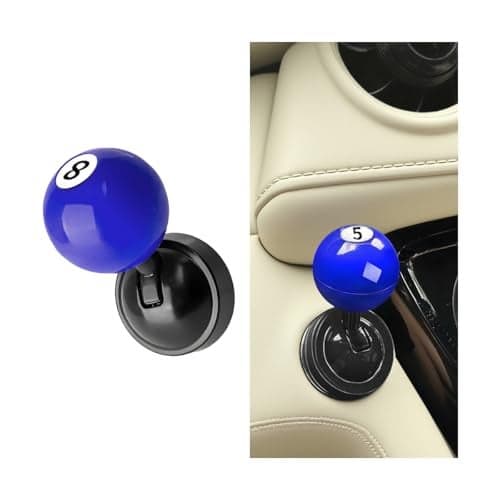 TNAIYH Car Joystick Push Start Button Cover Vehicle Engine Start Stop Button Lever Protector Automotive Interior OneTouch Starter Decor Accessories Universal for SUV Sedan Truck BlueBlack