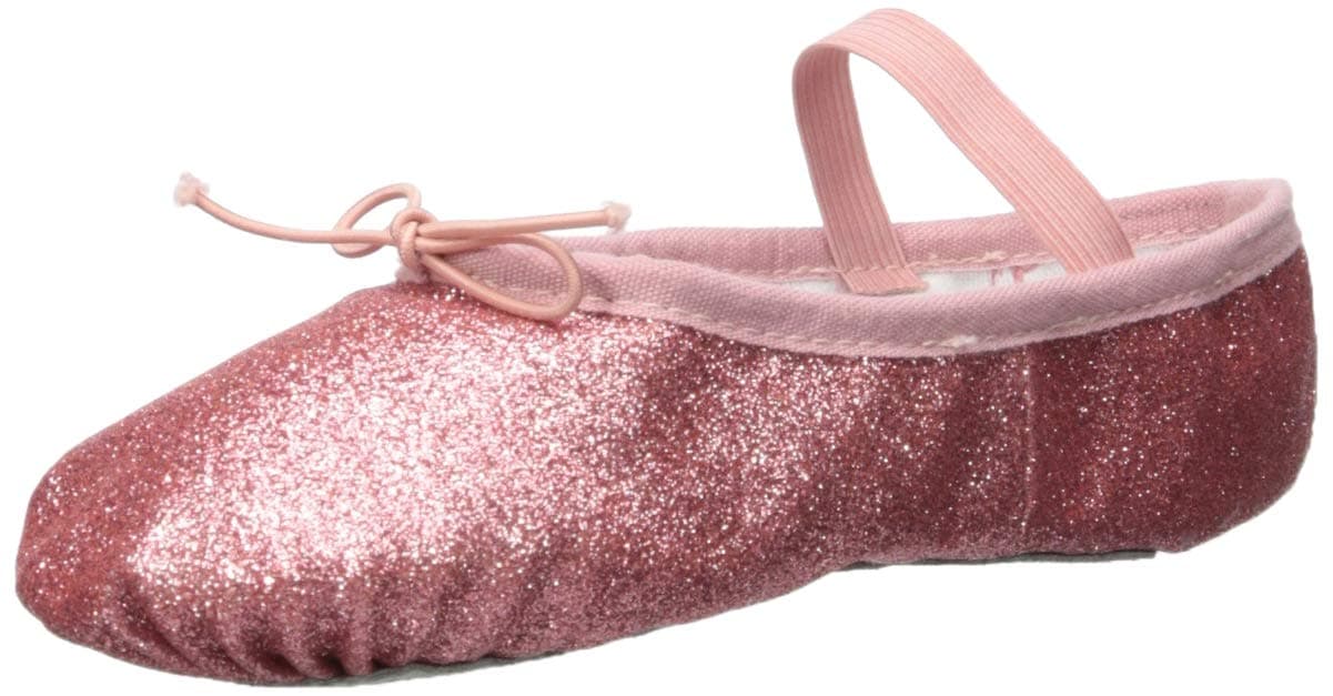 Bloch Baby-Girl's Glitterdust Dance Shoe, Rose, 9 Medium US Toddler