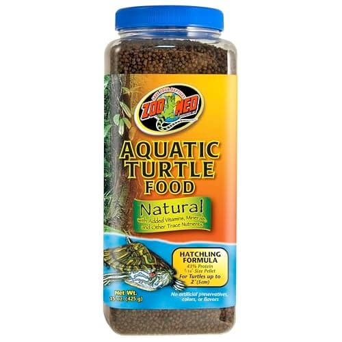 Zoo Med Natural Aquatic Turtle Food Hatchling Formula (15 oz)
