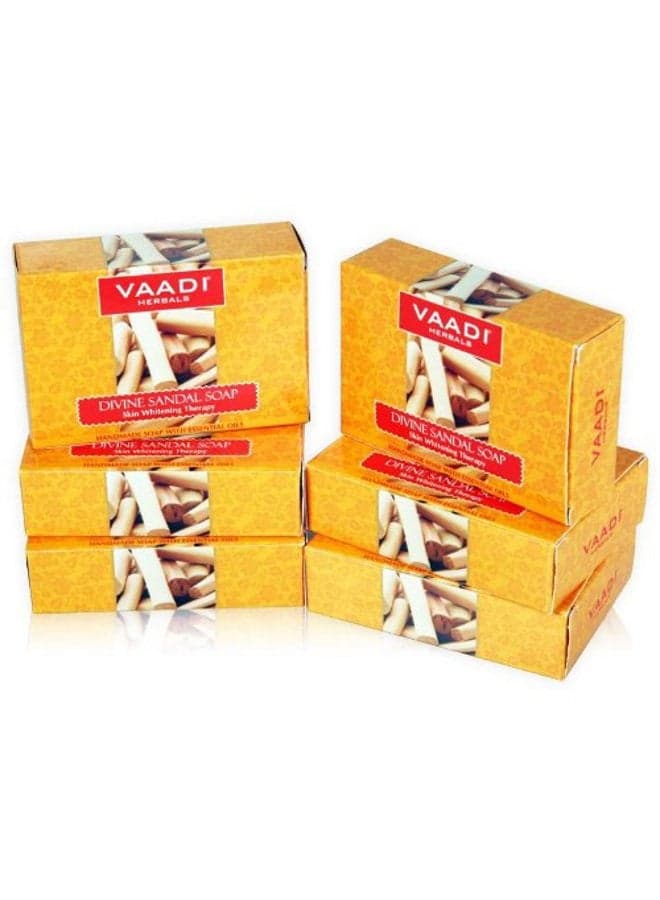 Sandalwood Oil Bar Soap, 2.65 Ounce, Pack Of 6