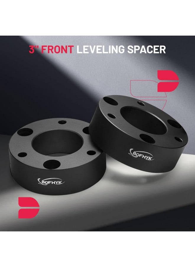 BDFHYK 3'' Front Leveling Lift Kit Compatible with 2007-2022 Silverado/Avalanche/GMC Sierra/Suburban 1500/Yukon/Tahoe 2WD/4WD Front Strut Spacers