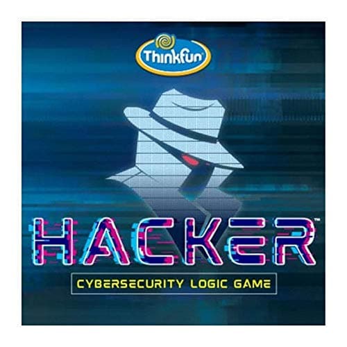 Think Fun Hacker Cybersecurity Coding Game and STEM Toy for Boys and Girls Age 10 and Up Multicolor