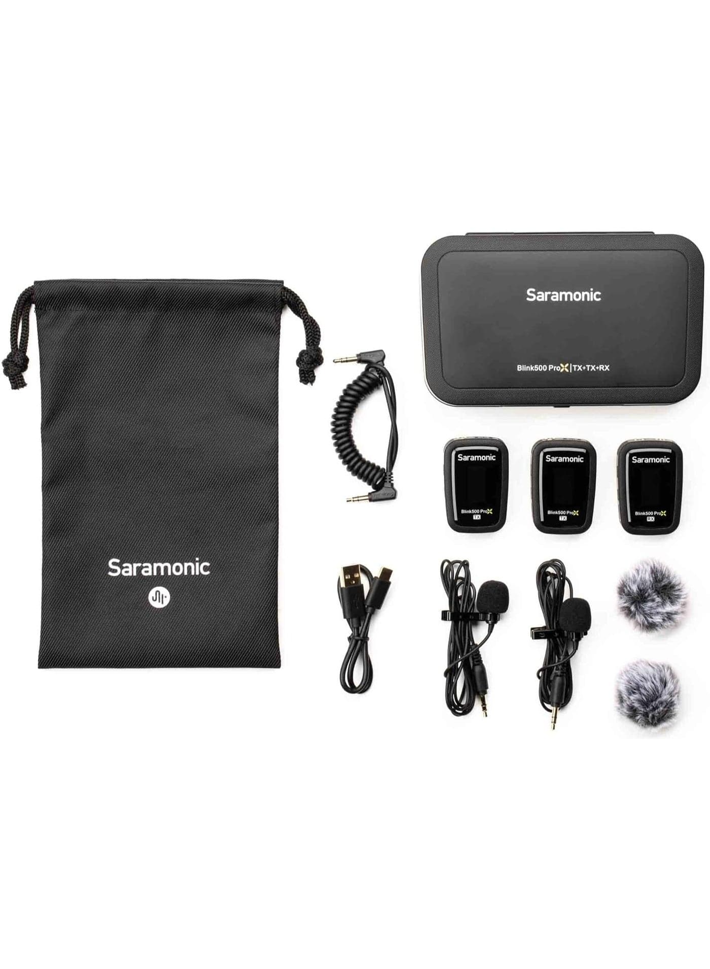 Blink 500 Prox B2 | 2-Person Wireless 2.4GHz Clip-On Microphone System with Lavaliers