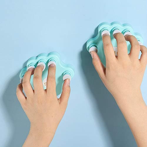 Moreup Piano Finger Trainers, Hand Grip Exerciser Ergonomic Training Finger Pressing Posture Correction Tool for Guitar Piano Trigger Finger Training Arthritis Therapy and Grip 2PCS/Set